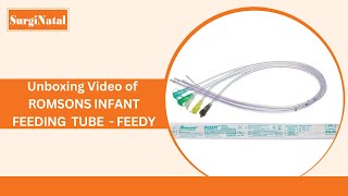 Unboxing Video of Romsons Infant Feeding Tube  Feedy [upl. by Gesner22]