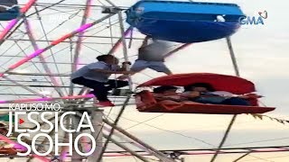 Kapuso Mo Jessica Soho Bata nahulog at lumambitin sa ferris wheel [upl. by Mond334]