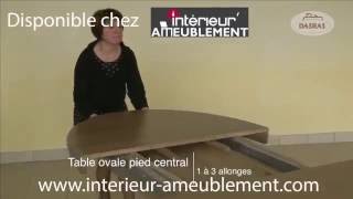 Table sur mesure ouverture synchro coulisse alu [upl. by Murphy]