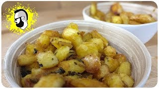 Knusprige Kartoffel Bites aus dem Backofen REZEPT  Pommes Män [upl. by Eul]