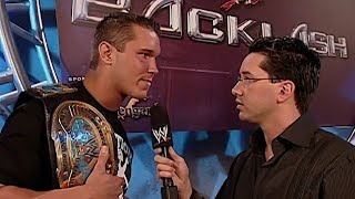 Randy Orton Backstage Interview Backlash 2004 [upl. by Nicole]