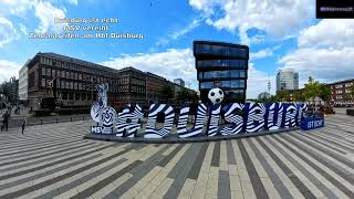 Duisburg ist echt  MSV vereint  Zebrastreifen am Hbf Duisburg [upl. by Dru]