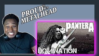 Pantera  Domination Official Live Video  First Time Reaction [upl. by Bloxberg]