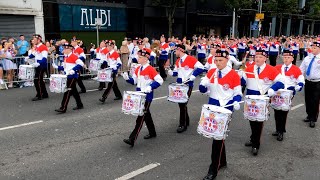 Twelfth of July Battle of the Boyne Parade Belfast 2022 [upl. by Asilehc]