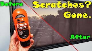 NuFinish Scratch Doctor  remove scratches from delicate surfaces [upl. by Anelaf]