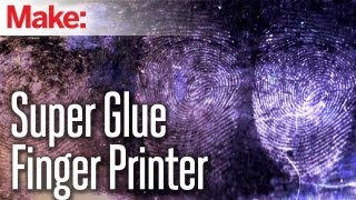 DIY Hacks amp How Tos Developing Finger Prints with Super Glue [upl. by Tegan307]