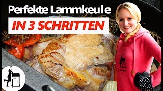 Perfektes Lammkeule Rezept in drei einfachen Schritten [upl. by Orvan430]