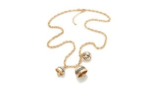 Adriennes Lucky Bells of Capri Drop Necklace [upl. by Holleran384]