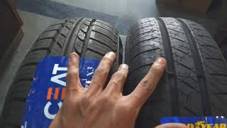 CEAT Vs Goodyear know which is the best tyre for Swift [upl. by Kcim]