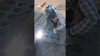 Welding 🥽 7018 LH ROD [upl. by Ahsahs]