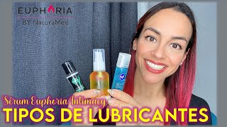 Tipos de Lubricantes  Euphoria Intimacy  Silviad8a [upl. by Velasco842]