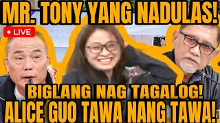 ALICE GUO AT CASSANDRA ONG NAG SALITA NG CHINESE MR YANG NADULAS BIGLANG NAG TAGALOG BISTADO [upl. by Nadnal]