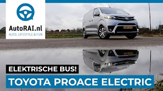 Toyota ProAce Electric 2021  REVIEW  AutoRAI TV [upl. by Lanos145]