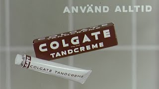 Reklam för Colgate 1950 [upl. by Harleigh]