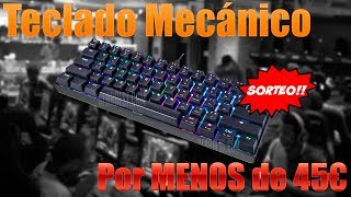 Unboxing amp Review  MotoSpeed CK61 NKRO  Teclado mecánico barato para gamers [upl. by Zennas]