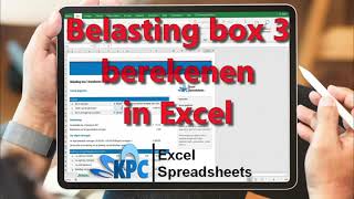 Belasting box 3 berekenen in Excel ✅ [upl. by Anaeerb]