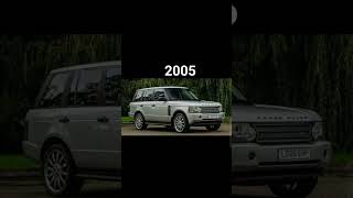 Evolution of Range Rover Vogue 19702024 shorts [upl. by Retsbew]