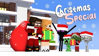 Christmas Special 2023 Herobrine family became small [upl. by Eidlog58]