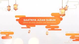 KTV Indonesia  Bumper Card Adzan Subuh 2018  Doa Setelah Adzan [upl. by Sibilla]