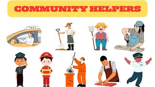 List of 20 Community Helpers For Kids Our Helpers Name Preschool Learning [upl. by Varipapa258]