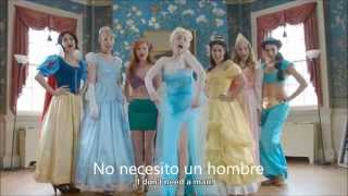 FROZEN MUSICAL PRINCESS  I don´t need a man No necesito un hombre [upl. by Anerb]