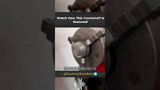 How to Save a Broken Engine Crankshaft with Traditional Techniques [upl. by Ahsiniuq729]