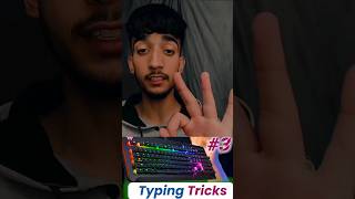 typing speed kaise badhaye  typing  viral shortsvideo [upl. by Norrej]