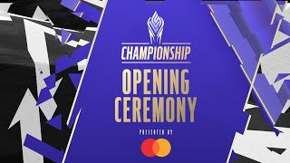 2022 LCS Championship Opening Ceremony Presented by Mastercard [upl. by Horvitz]