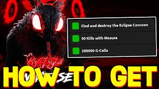 HOW TO GET ECLIPSIS MOTHMAN  ECLIPSE COCCOON LOCATION In KAIJU UNIVERSE ROBLOX [upl. by Yaniv]