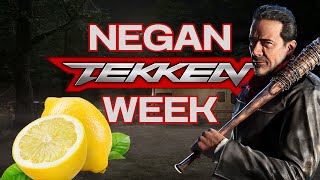 Negan is Difficult Difiicult Lemon Difficult  Tekken Week Day 3 [upl. by Racklin207]