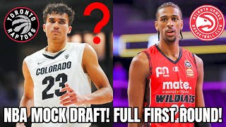 NBA Mock DRAFT Full First Round NBA Mock Draft Analysis [upl. by Carlen139]