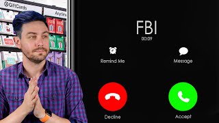 Worlds Dumbest Scammer Calls the FBI [upl. by Adamsen]