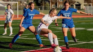 HighlightsInterview Ridgefield reaches 2A state soccer title game with 10 win over Columbia River [upl. by Lledo942]