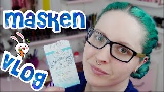 Masken Vlog  Makeup muss nicht immer hübsch sein Lavera Q10 Maske [upl. by Einna413]