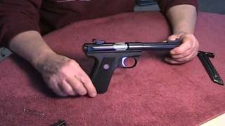 Disassembly and Reassembly of Ruger Mark III 22 [upl. by Eylrahc462]