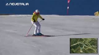 Neveitalia carving ski 20184 Pampeago Pista Agnello 02 [upl. by Howlend]