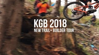 Seattle 2018 New Double Black Trail KGB  Mountain Biking Tokul East 4k [upl. by Youlton]