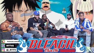 The Battles Continue Bleach 215 amp 216 REACTIONREVIEW [upl. by Kcira484]