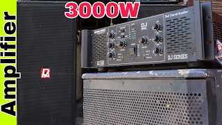 3000w DJ AmplifierReal Audio DJ38 [upl. by Salvadore871]