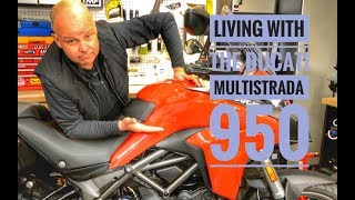 Living with the 2017 Ducati Multistrada 950  Long Term Review [upl. by Hsara]