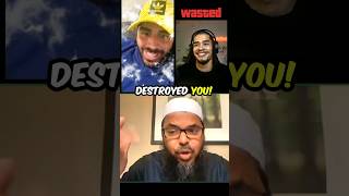 😅🔥Christian Youtuber gets OWNED by Shaykh Uthman❗shorts [upl. by Zulaledairam]