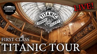 Take a Tour of the Titanics Lavish Firstclass Accommodations Unveiling the Hidden Luxury [upl. by Alleyn]