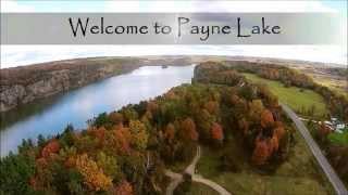 Lake NY Sale 152 on lake 16 acres 99900 w new docks on Payne Lake Drone Video Land First [upl. by Anivlac]