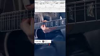 Disturbed  Stricken  Solo 🎸 Guitar Cover amp Tabs [upl. by Jovia114]