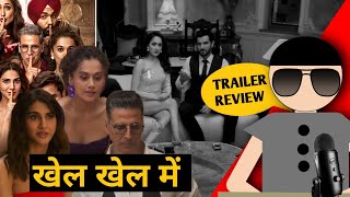 Khel Khel mein trailer review  Akshay Kumar Vaani Kapoor Taapsee Pannu  Rupak Sethi [upl. by Ennayrb]