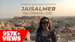 Weekend Holiday in Jaisalmer  Itinerary Top Places and Budget  Day 1 [upl. by Alyat]