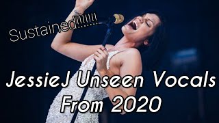 Jessie J RareUnseen Vocals Live On Instagram  2020 [upl. by Euginom639]