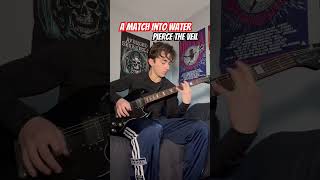 A Match Into Water  Pierce The Veil Cover guitar electricguitar piercetheveil emo [upl. by Dahraf]