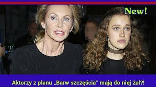 Helena Englert Aktorzy z planu „Barw szczęścia” mają do niej żal [upl. by Leamaj237]