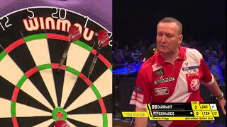 Durrant vs Edwards Darts World Trophy 2018 Round 1 [upl. by Gretta247]